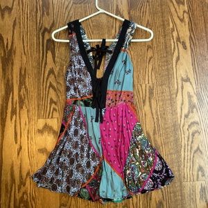 Patterned Urban Outfitters Romper